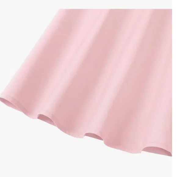 Women's 1950s Retro Vintage Spaghetti Strap Cocktail Swing Dresses Rockabilly - Picture 5 of 6